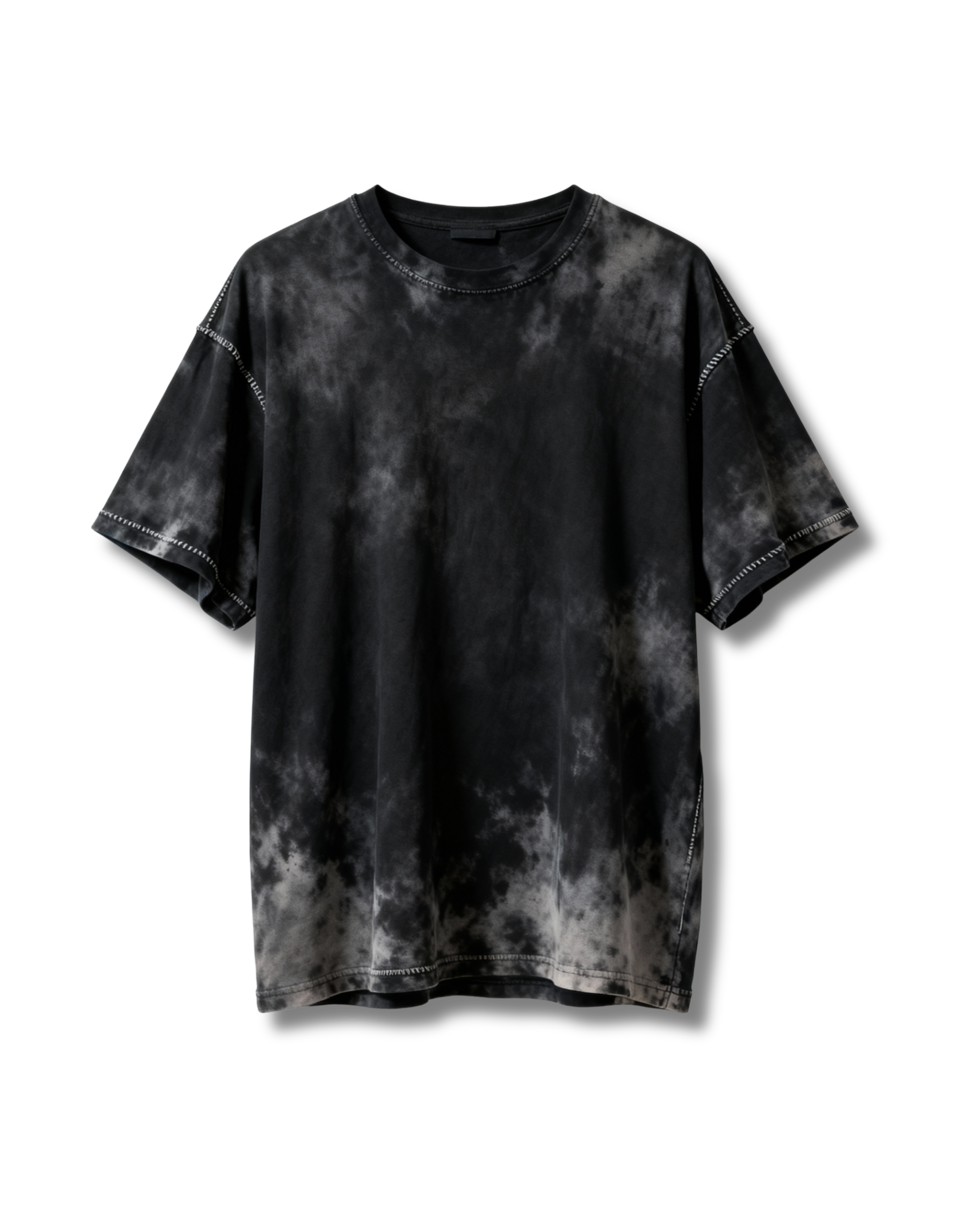 Wolf Fade Tee (Oversized Acid Wash T-shirt — 240 GSM)